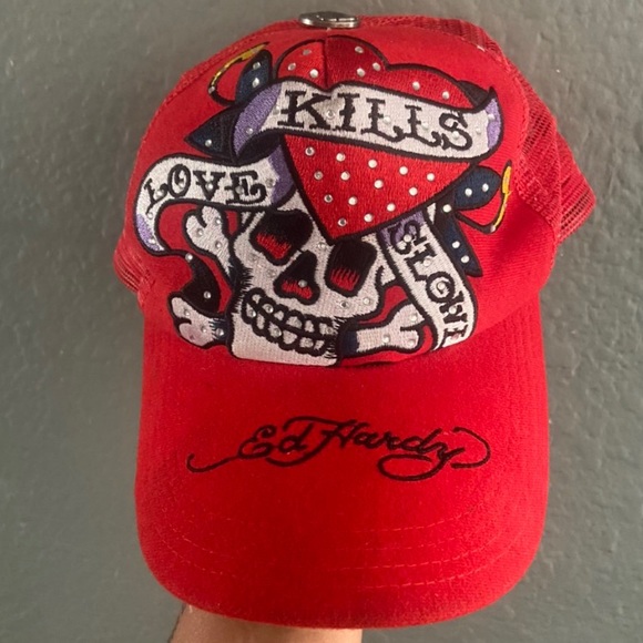 Ed hardy hat - Picture 2 of 4